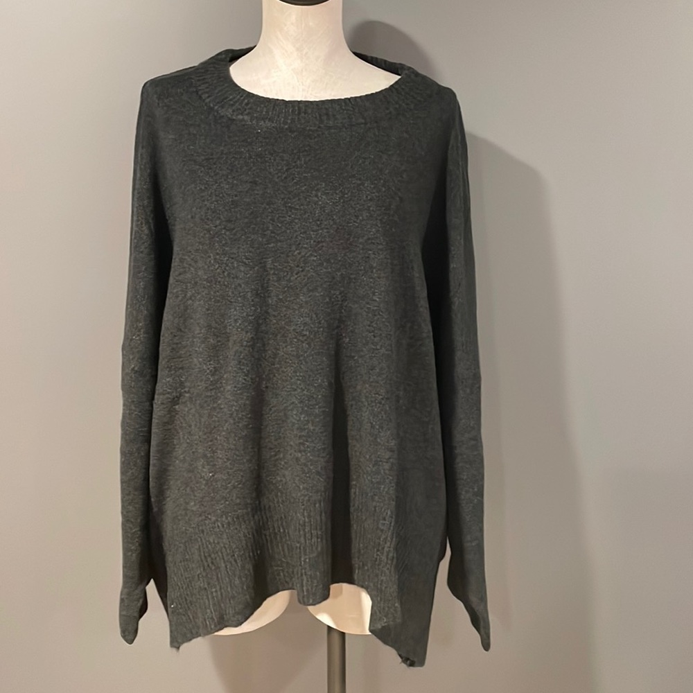 NWT Beautiful A New Day Charcoal Sweater. 4X
